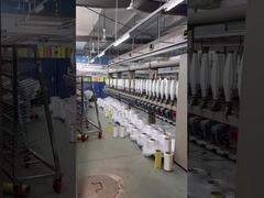 4000D fil de polyester à haute ténacité blanc brut personnalisé